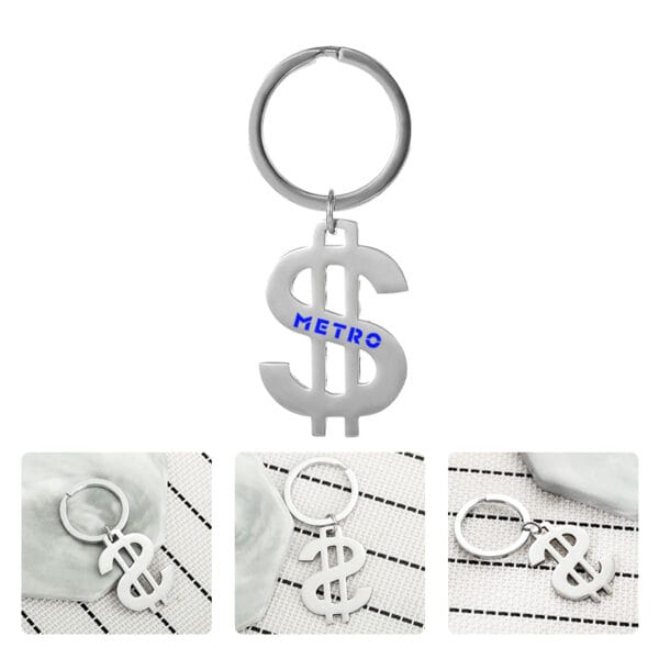 US Dollar Logo Keychain