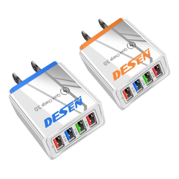 4USB port fast charging
