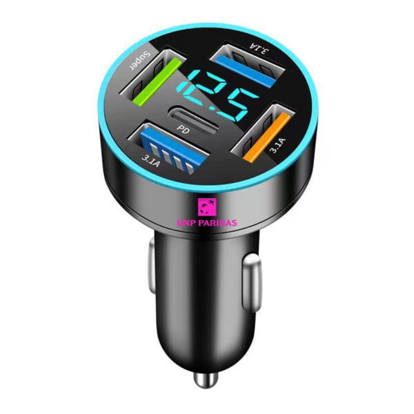 5-port car cigarette lighter