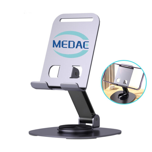 Rotating phone holder