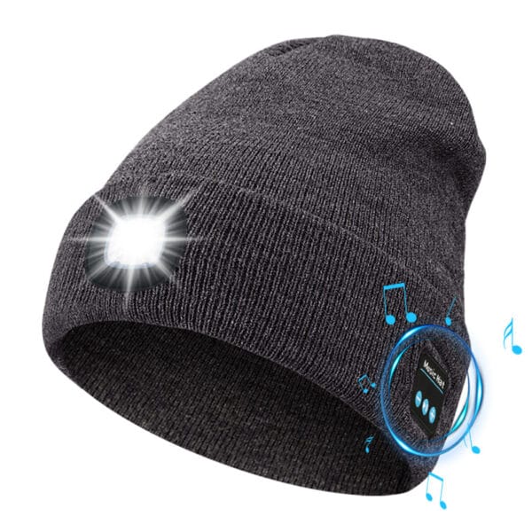 LED lighting Bluetooth hat - Image 4