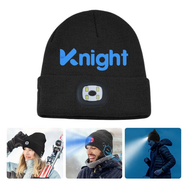 LED lighting Bluetooth hat