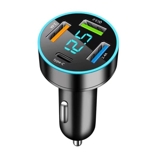Multi-port car cigarette lighter - Image 2