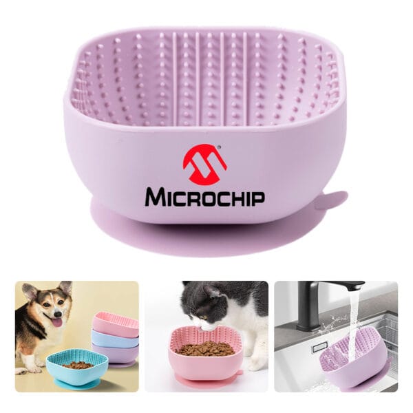 Square bowl for dogs
