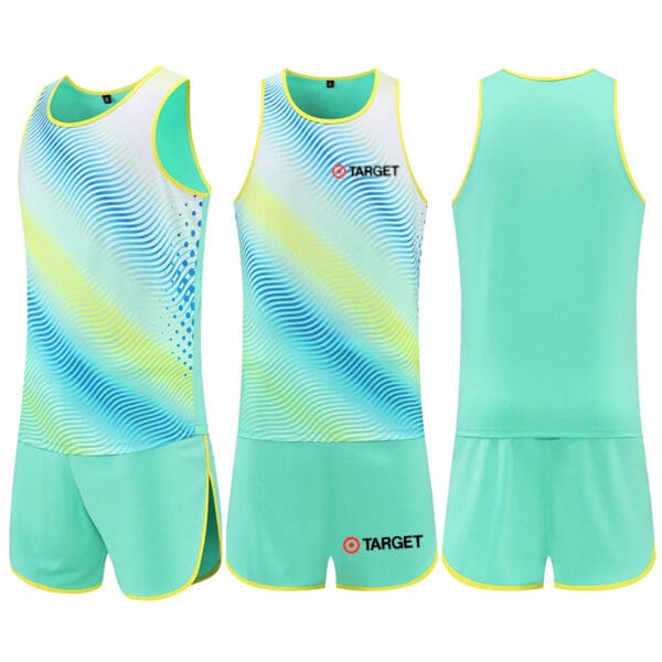 Track and field running clothes