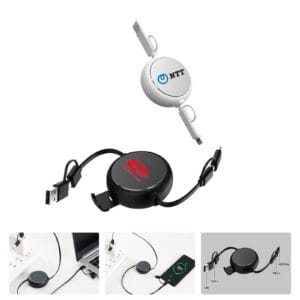 Charging cable storage