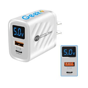 Digital display voltage charger