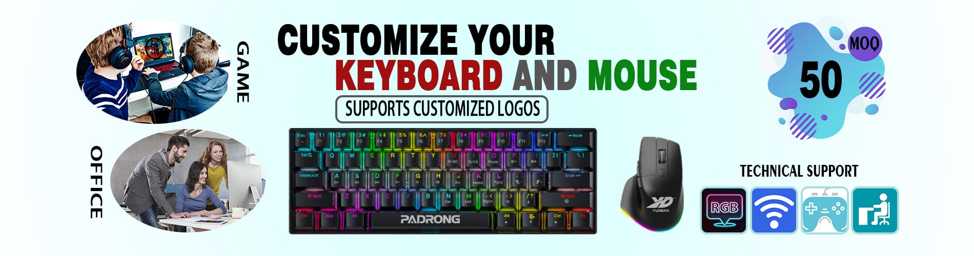 absfounder-RGB keyboard